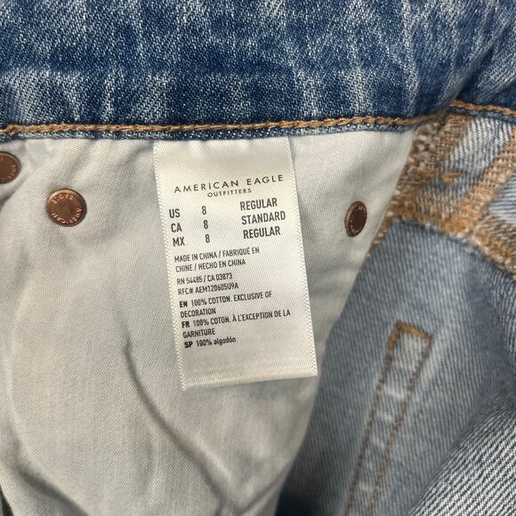 American Eagle Women's 90's Boot Cut 8 Regular Jeans - Picture 5 of 5